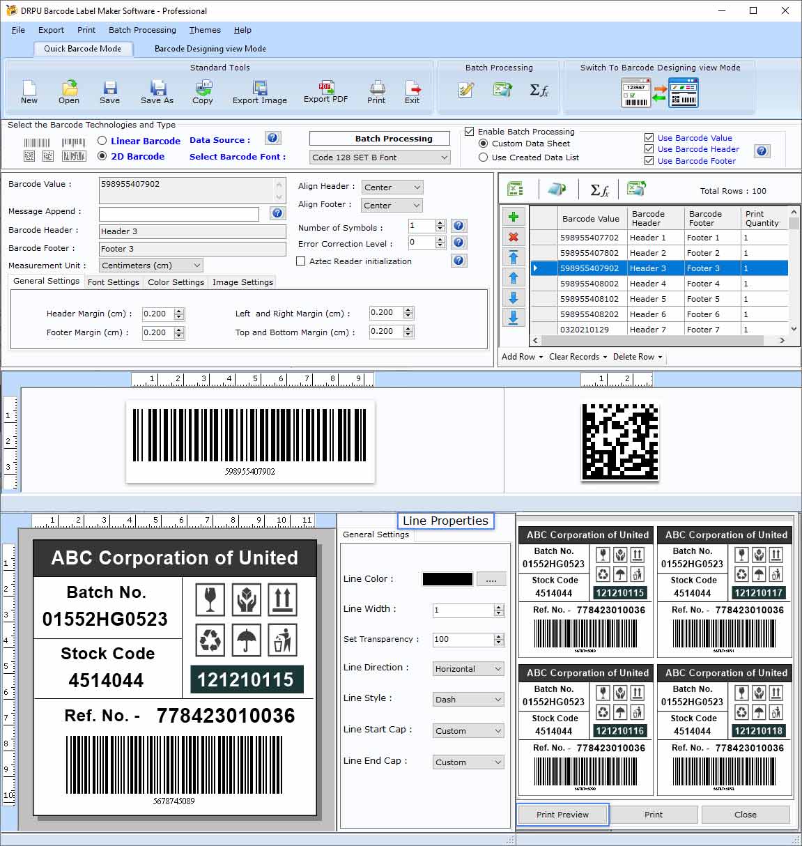 Barcode Business 7.3.0.1 screenshot