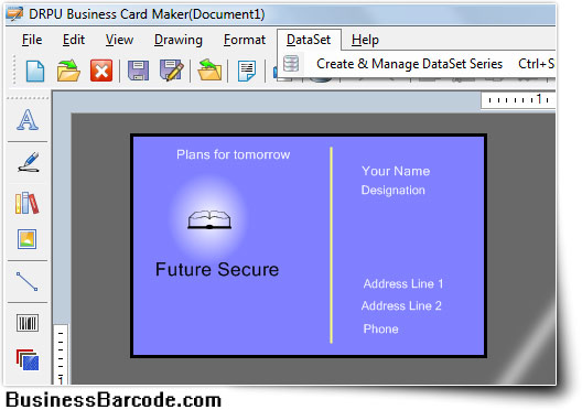 Screenshot of Download Business Card Maker