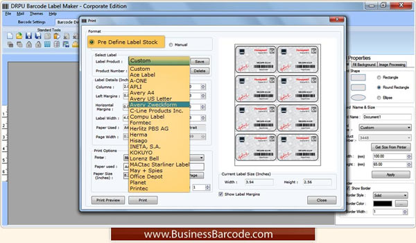 Windows 7 Business Barcode Software 7.3.0.1 full