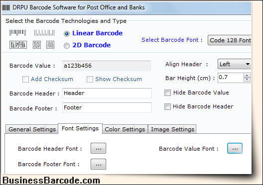 Business Barcode Maker screenshot