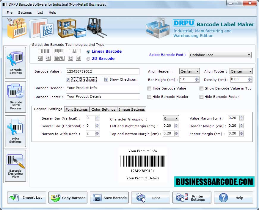 Warehouse Business Barcode screenshot