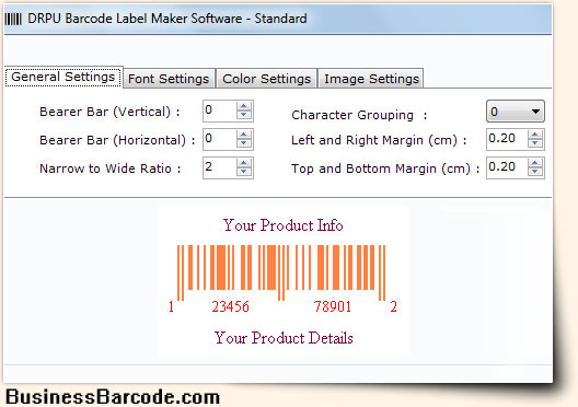 Generated barcodes