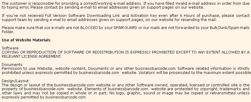 Terms and Conditions