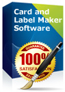 Cartão e Label Maker Software   