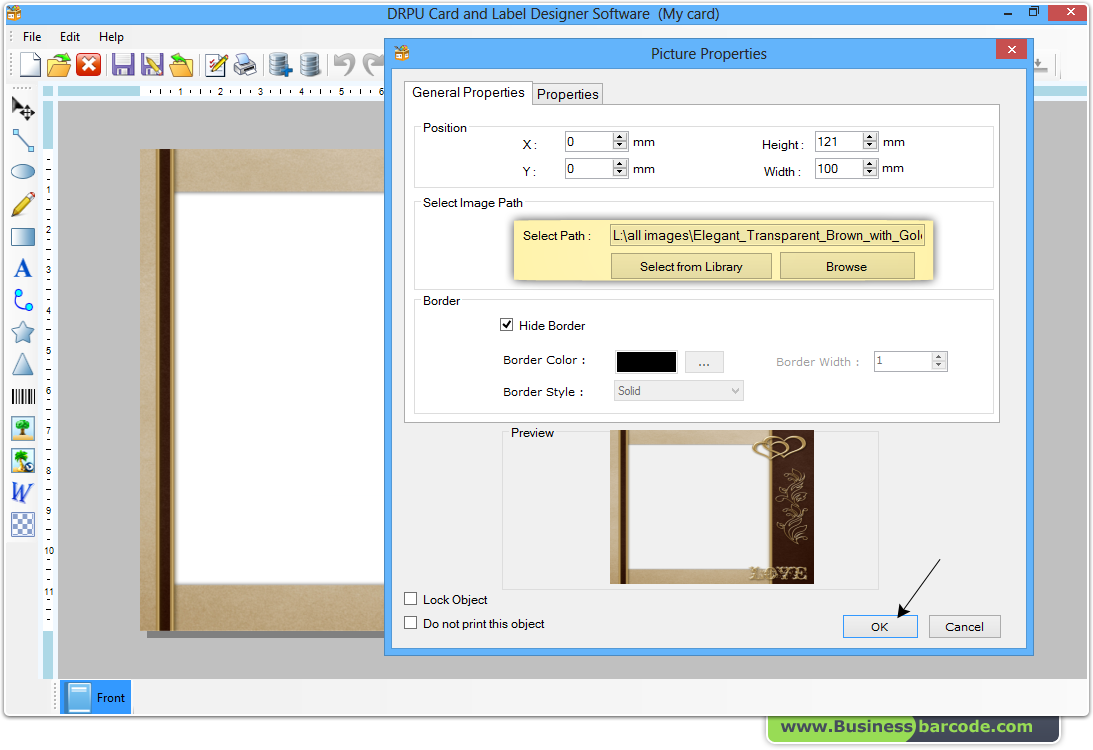 Card and Label Maker Software screenshots BusinessBarcode
