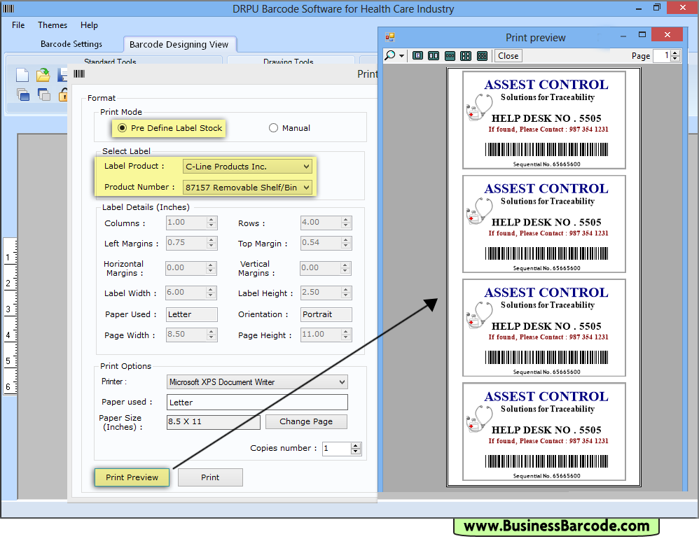 Healthcare Barcode Maker