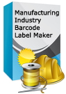 Indústria de Transformação Barcode Label Maker 
