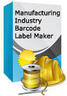 Manufacturing Industry Barcode Label Maker