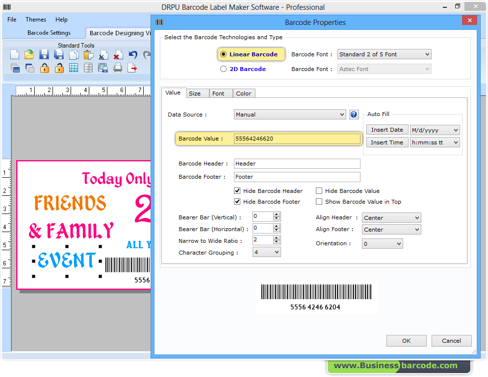 Logiciel Barcode Label Maker - Professionnel