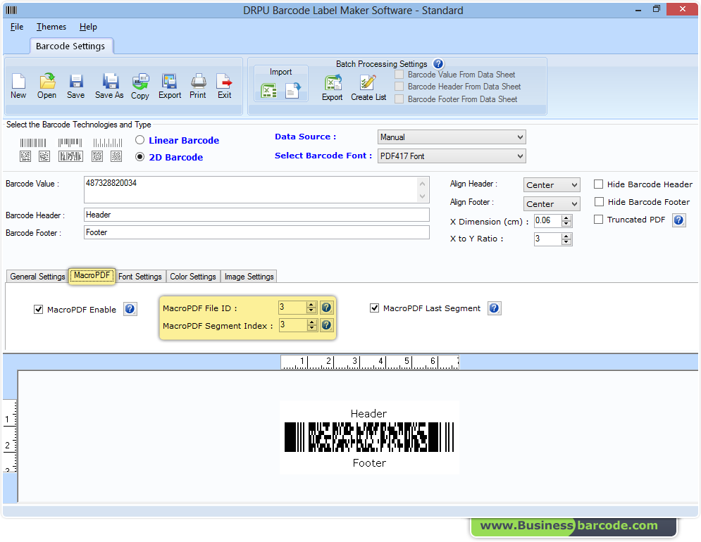 Tool Standard barcode maker Edition